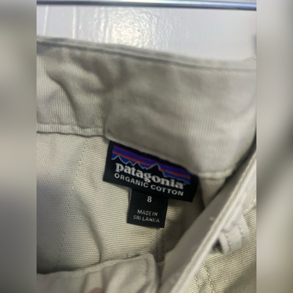 Patagonia Shorts stand up tulip petal khaki tan high rise short safari vintage - Picture 2 of 3
